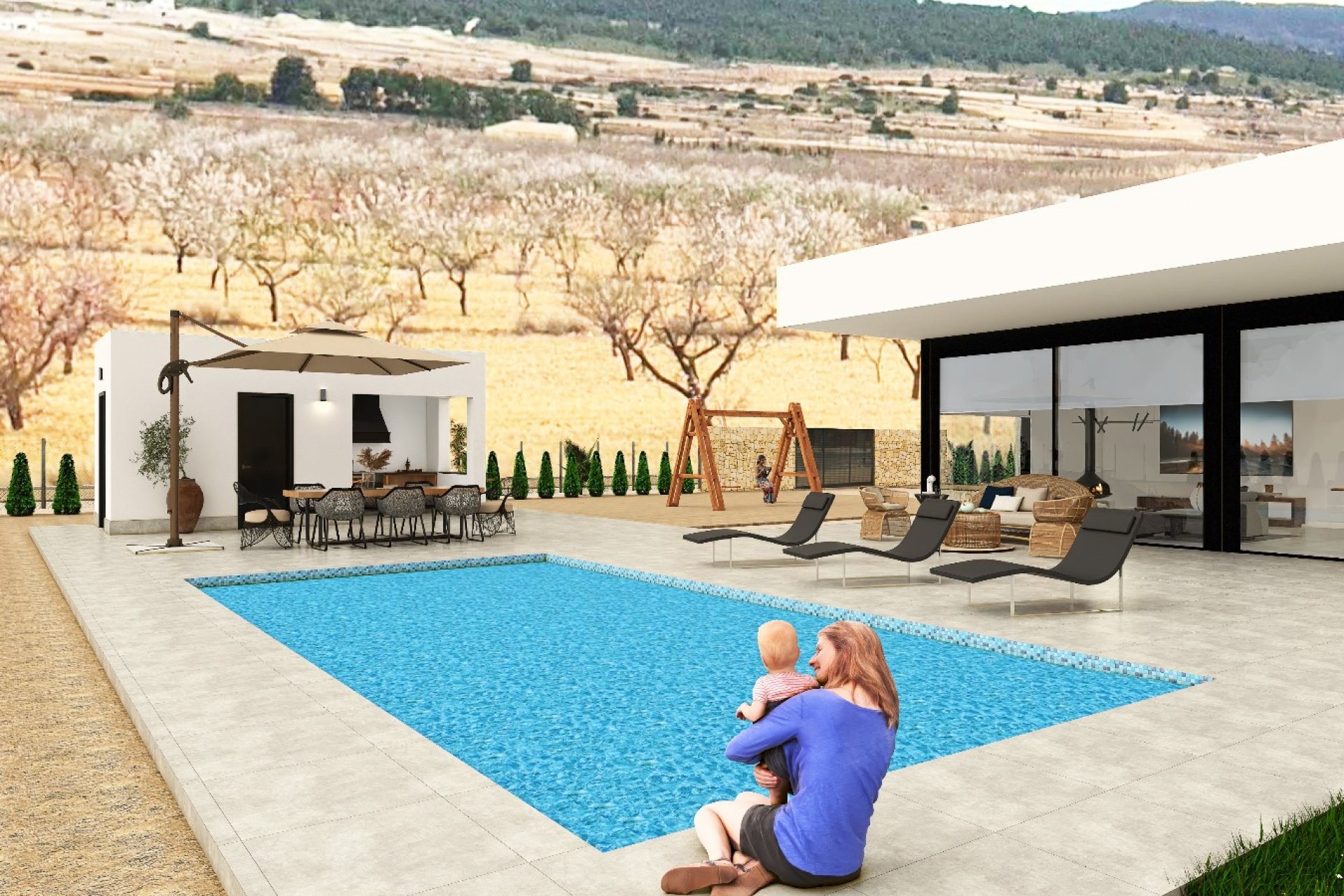 New Build - Detached villa - Pinoso - Costa Blanca South