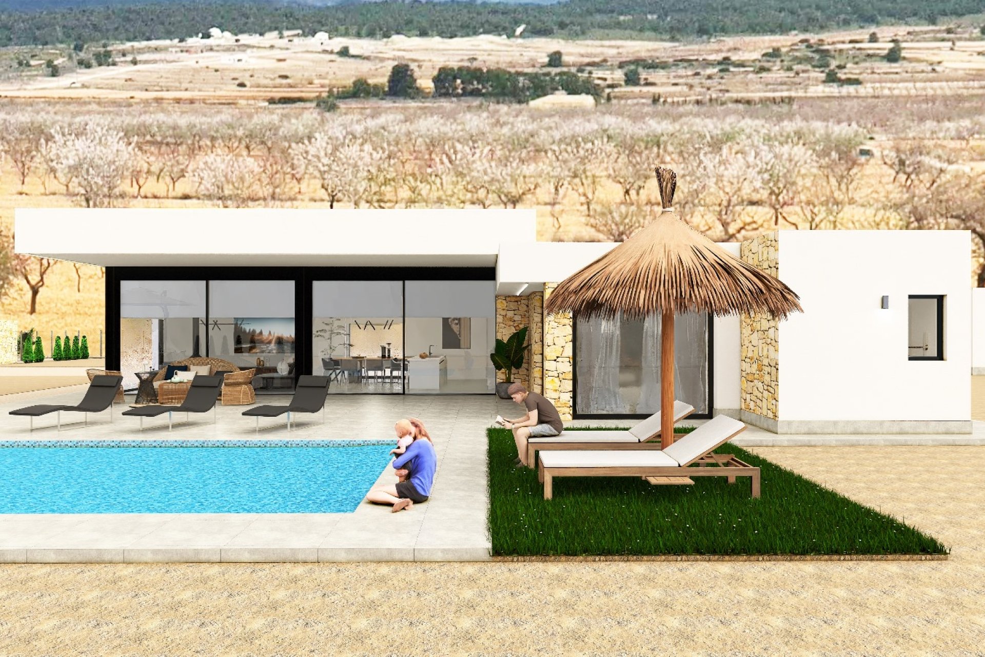 New Build - Detached villa - Pinoso - Costa Blanca South