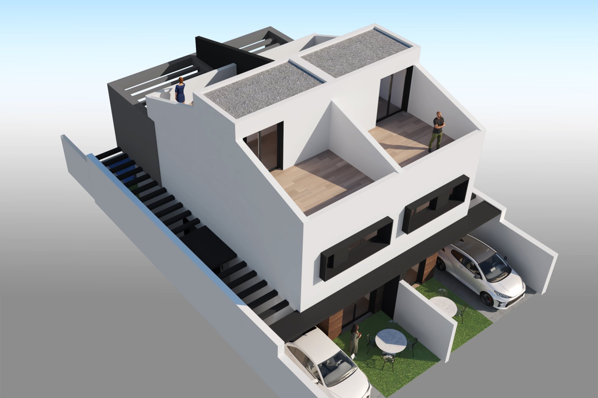 New Build - Semi-detached house - San Javier - Costa Calida
