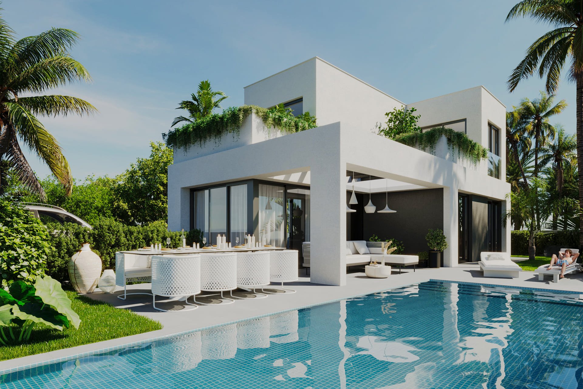 New Build - Semi-detached house - Finestrat - Costa Blanca North