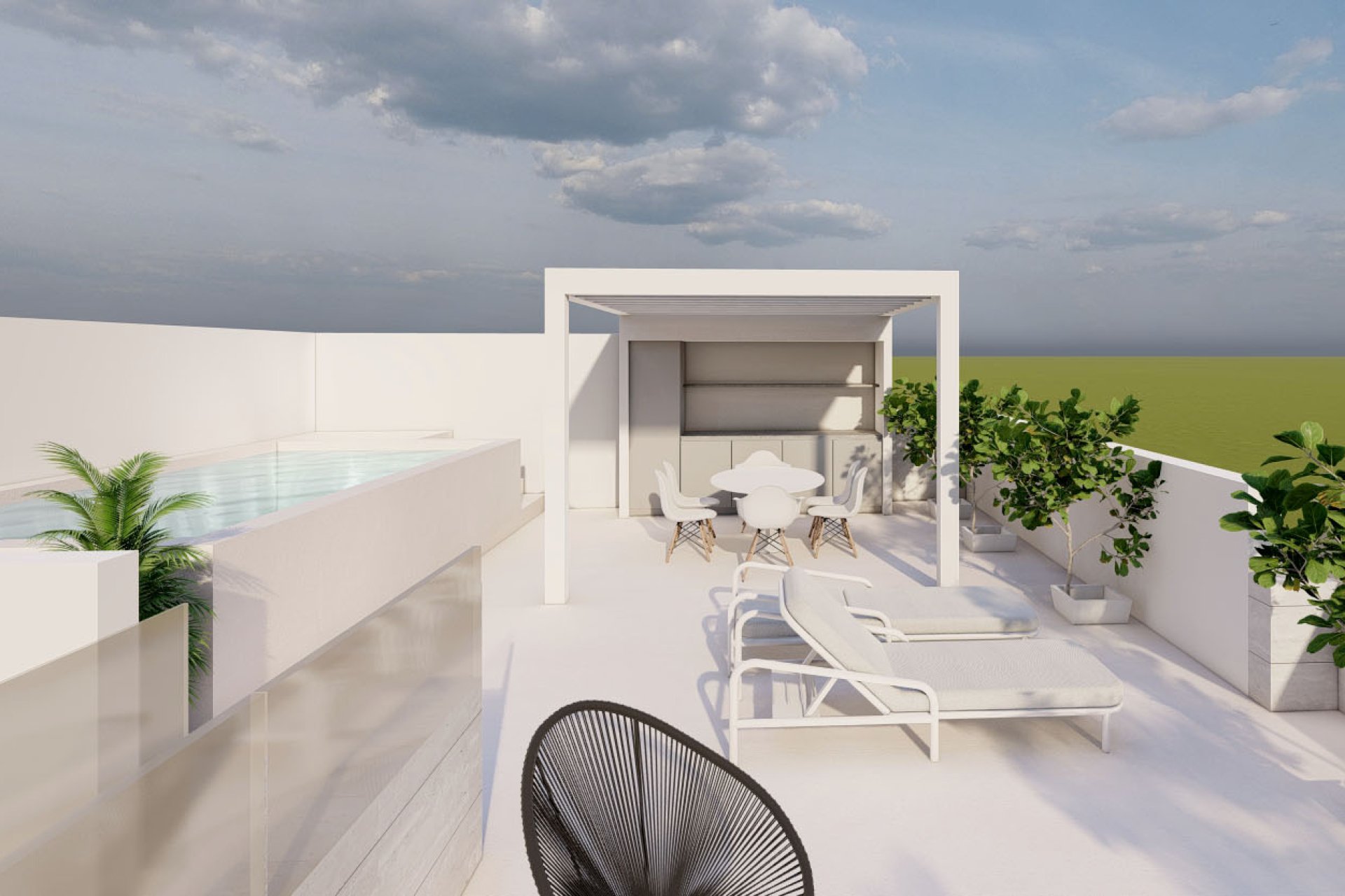 New Build - Upper-floor bungalow - Pilar de la Horadada - Costa Blanca South