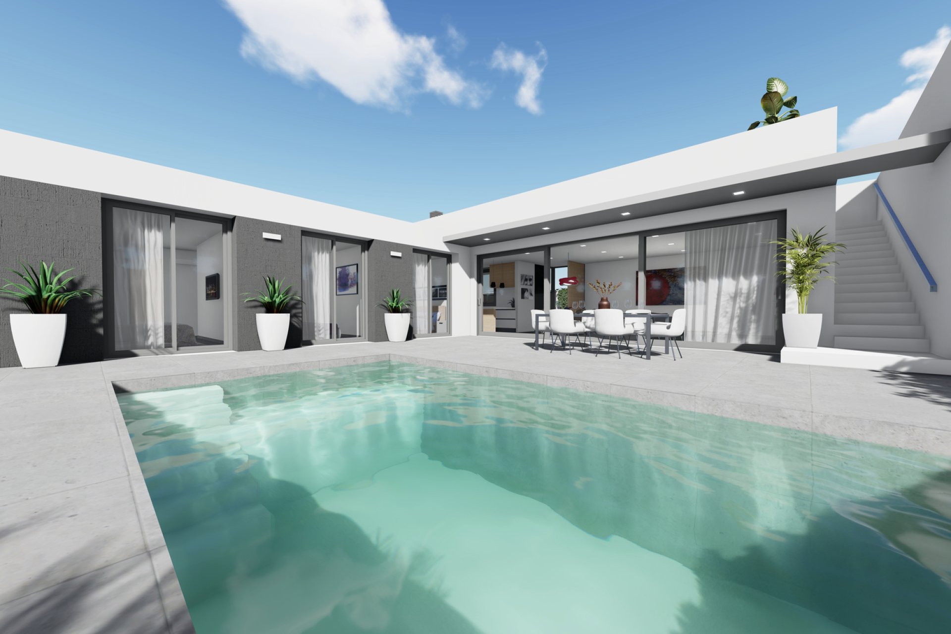 New Build - Detached villa - San Juan de los Terreros - Coast of Almeria