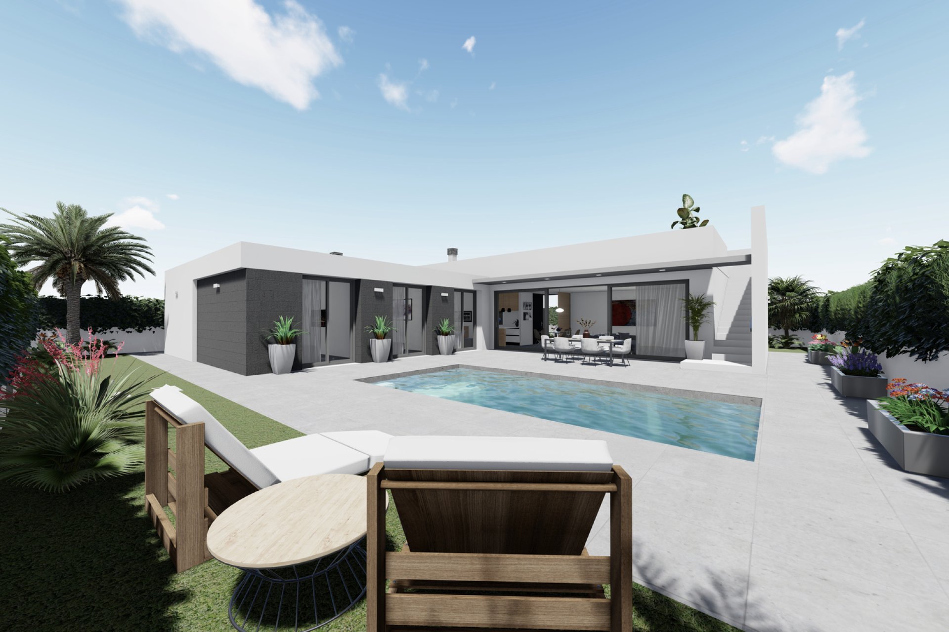New Build - Detached villa - San Juan de los Terreros - Coast of Almeria