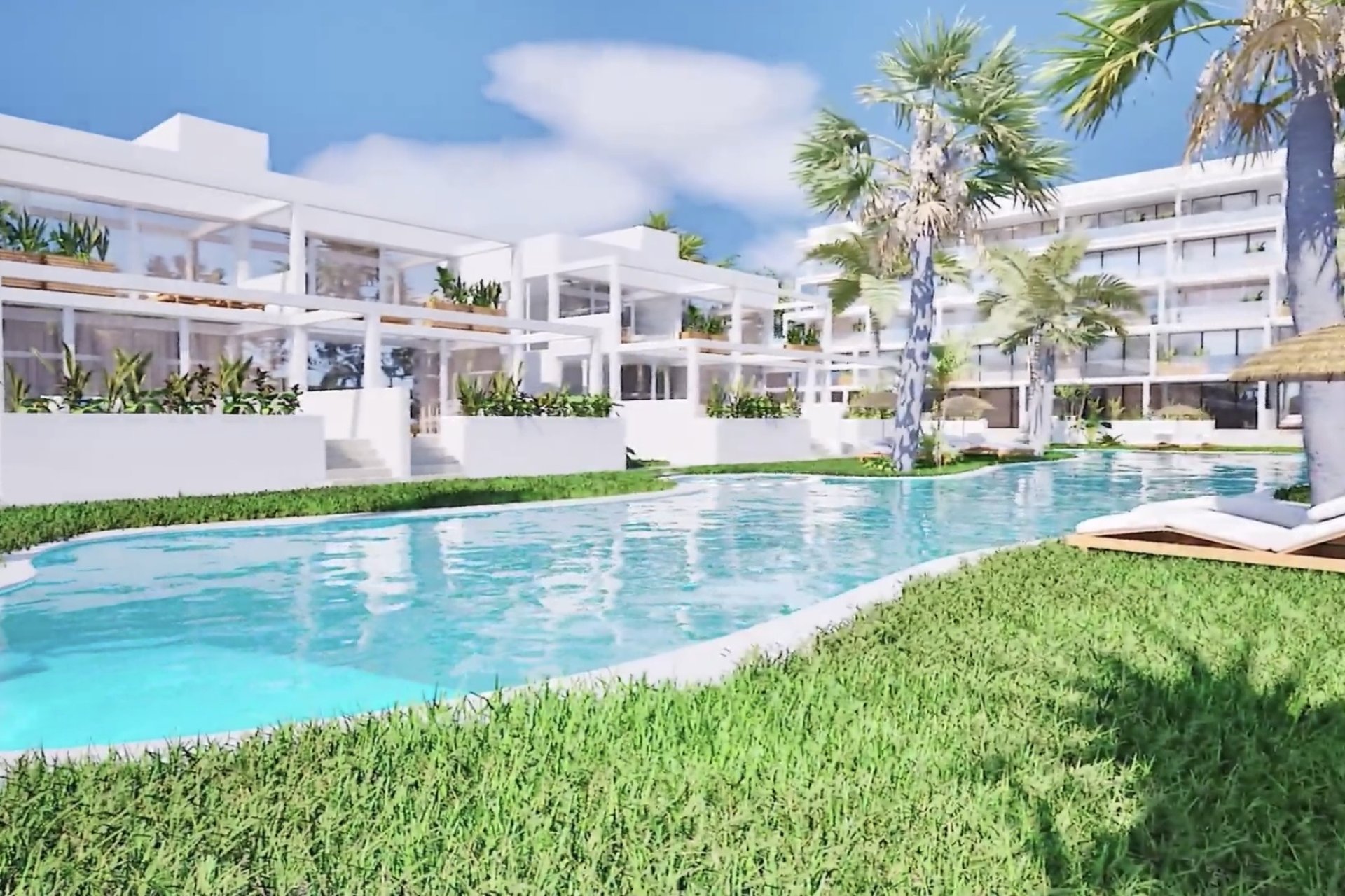 New Build - Upper-floor bungalow - Mar de Cristal - Costa Calida
