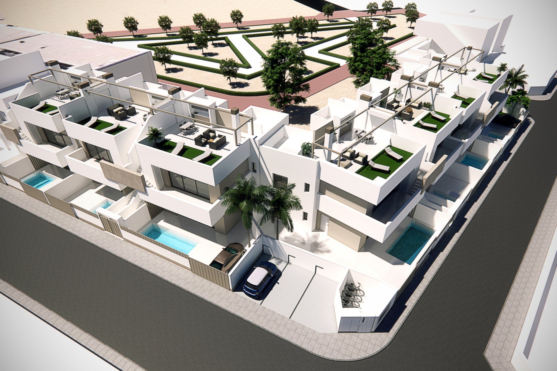 New Build - Ground-floor bungalow - Pilar de la Horadada - Costa Blanca South