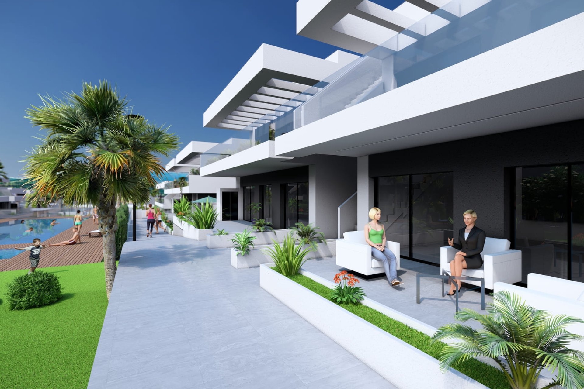 New Build - Ground-floor bungalow - La Finca Golf - Costa Blanca South
