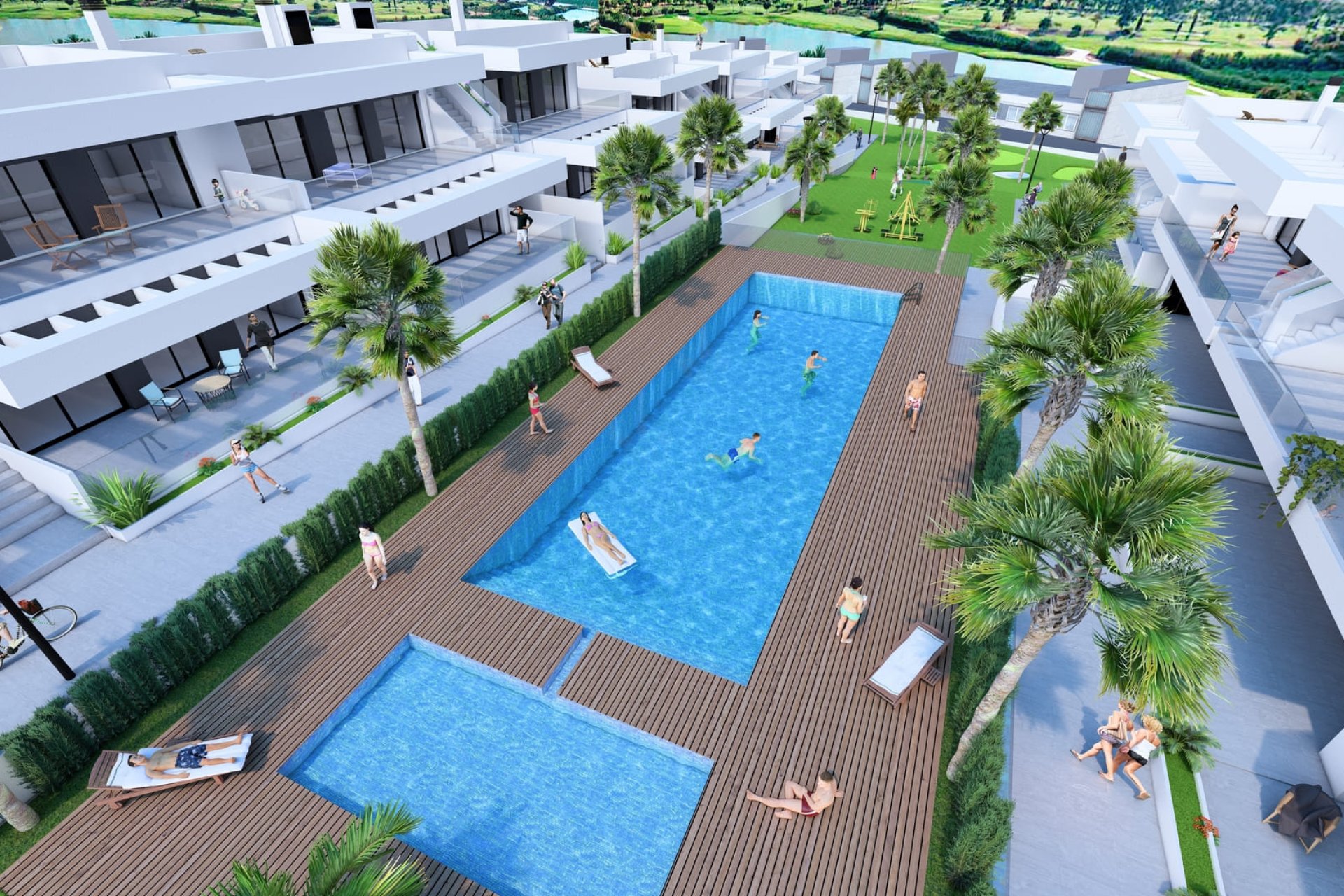 New Build - Ground-floor bungalow - La Finca Golf - Costa Blanca South
