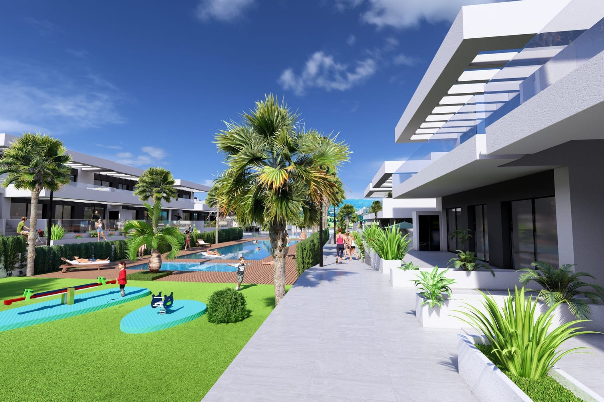 New Build - Ground-floor bungalow - La Finca Golf - Costa Blanca South