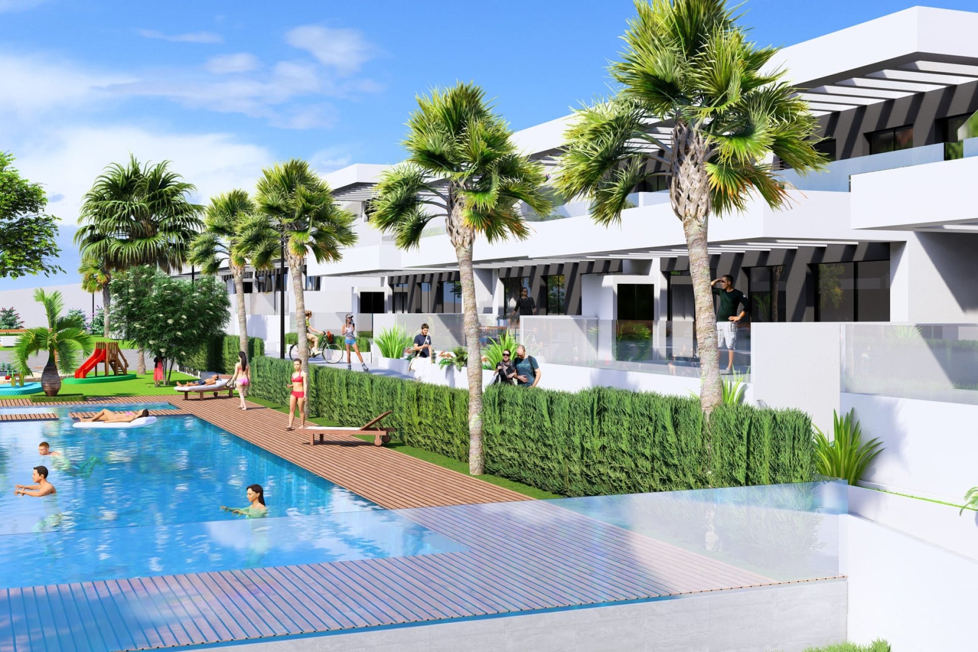 New Build - Ground-floor bungalow - La Finca Golf - Costa Blanca South