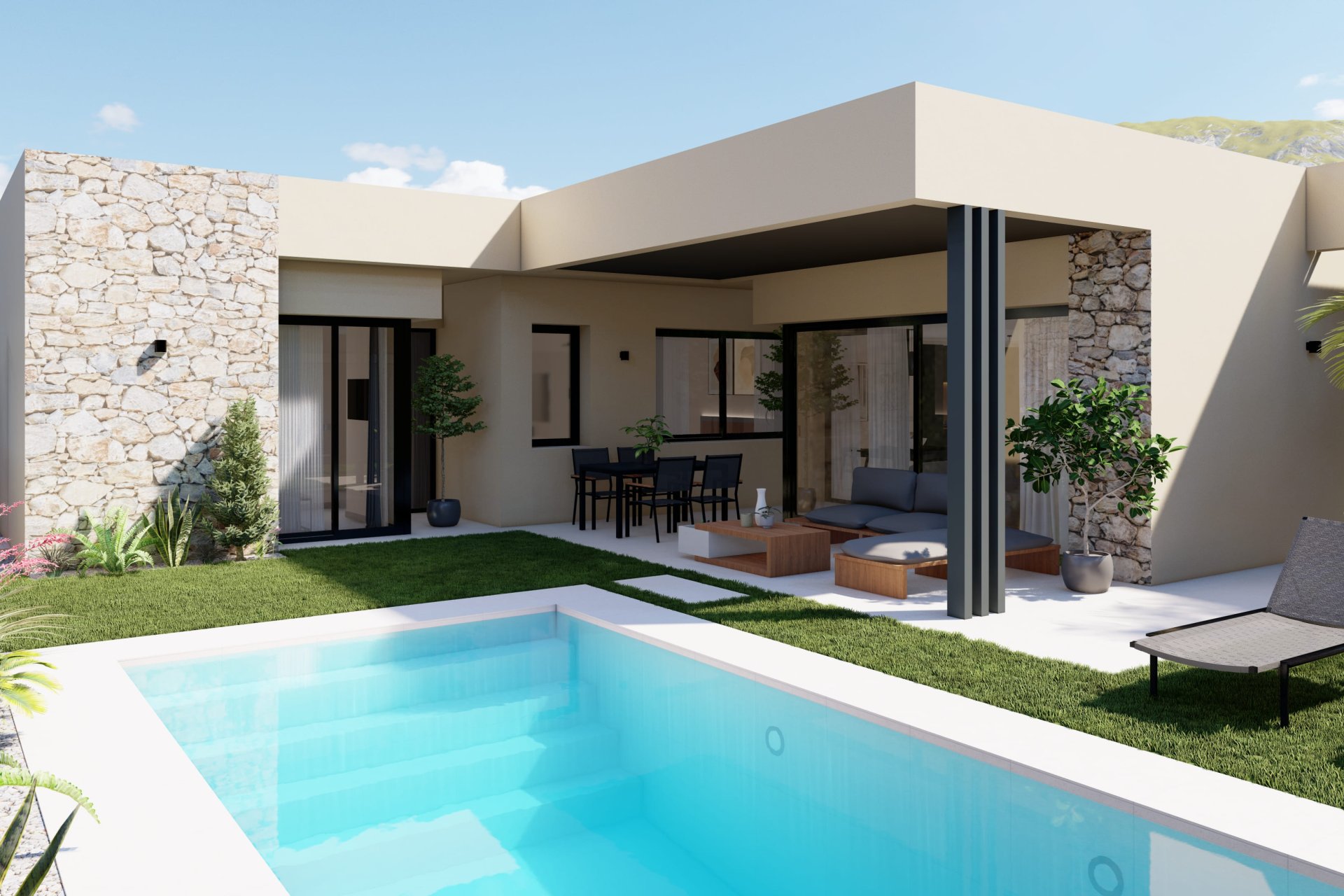 New Build - Detached villa - Altaona Golf & Country Village - Costa Calida