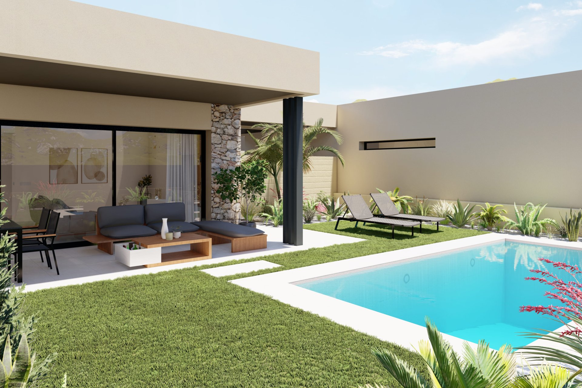 New Build - Detached villa - Altaona Golf & Country Village - Costa Calida