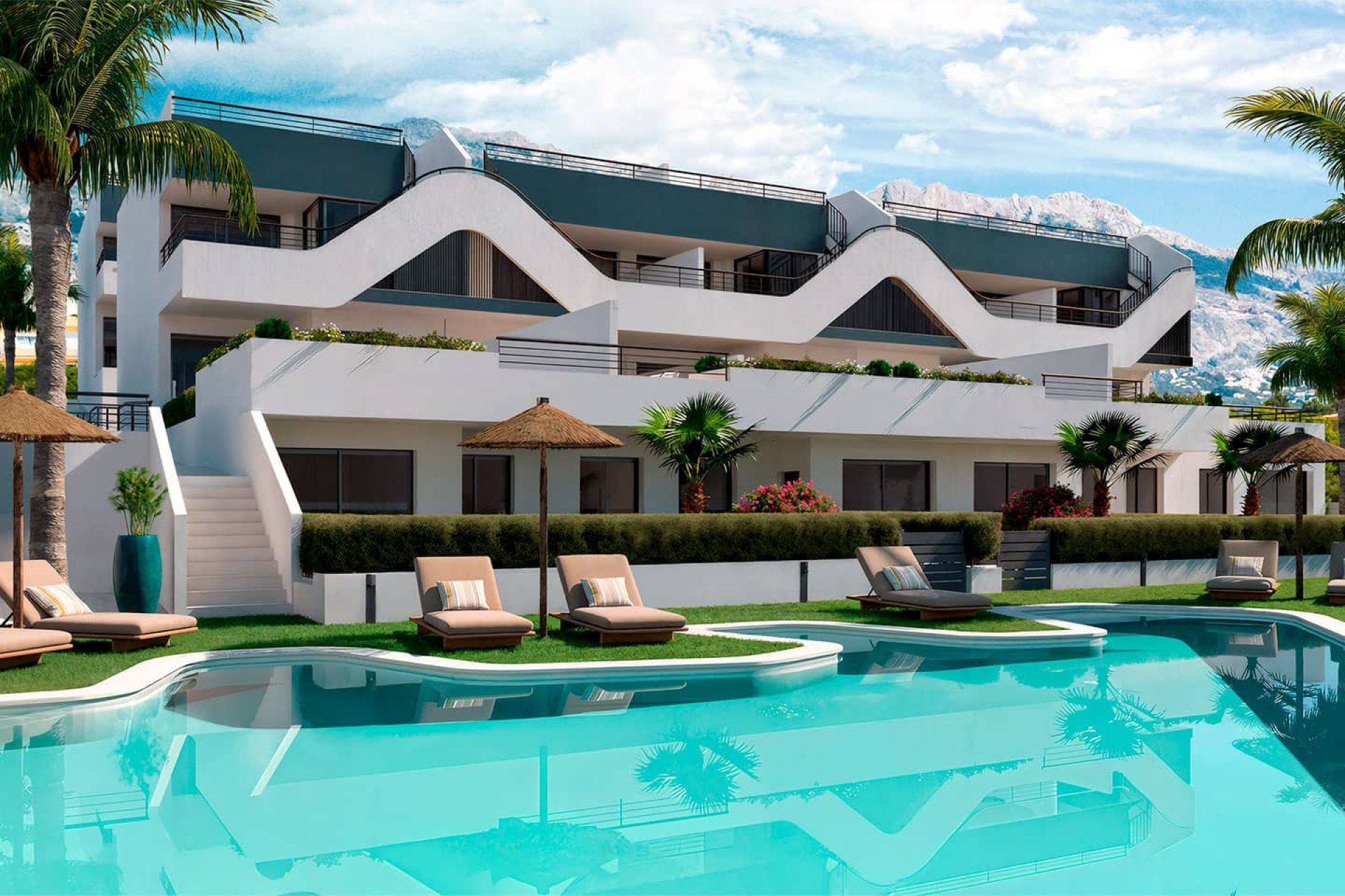 New Build - Upper-floor bungalow - Alfaz del Pi - Costa Blanca North