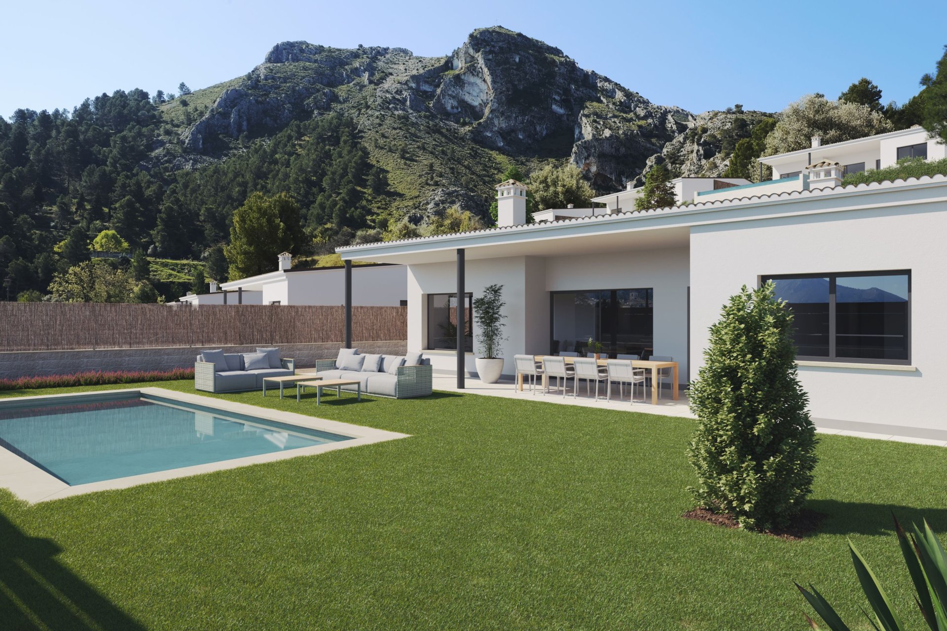 New Build - Detached villa - Penáguila - Costa Blanca North