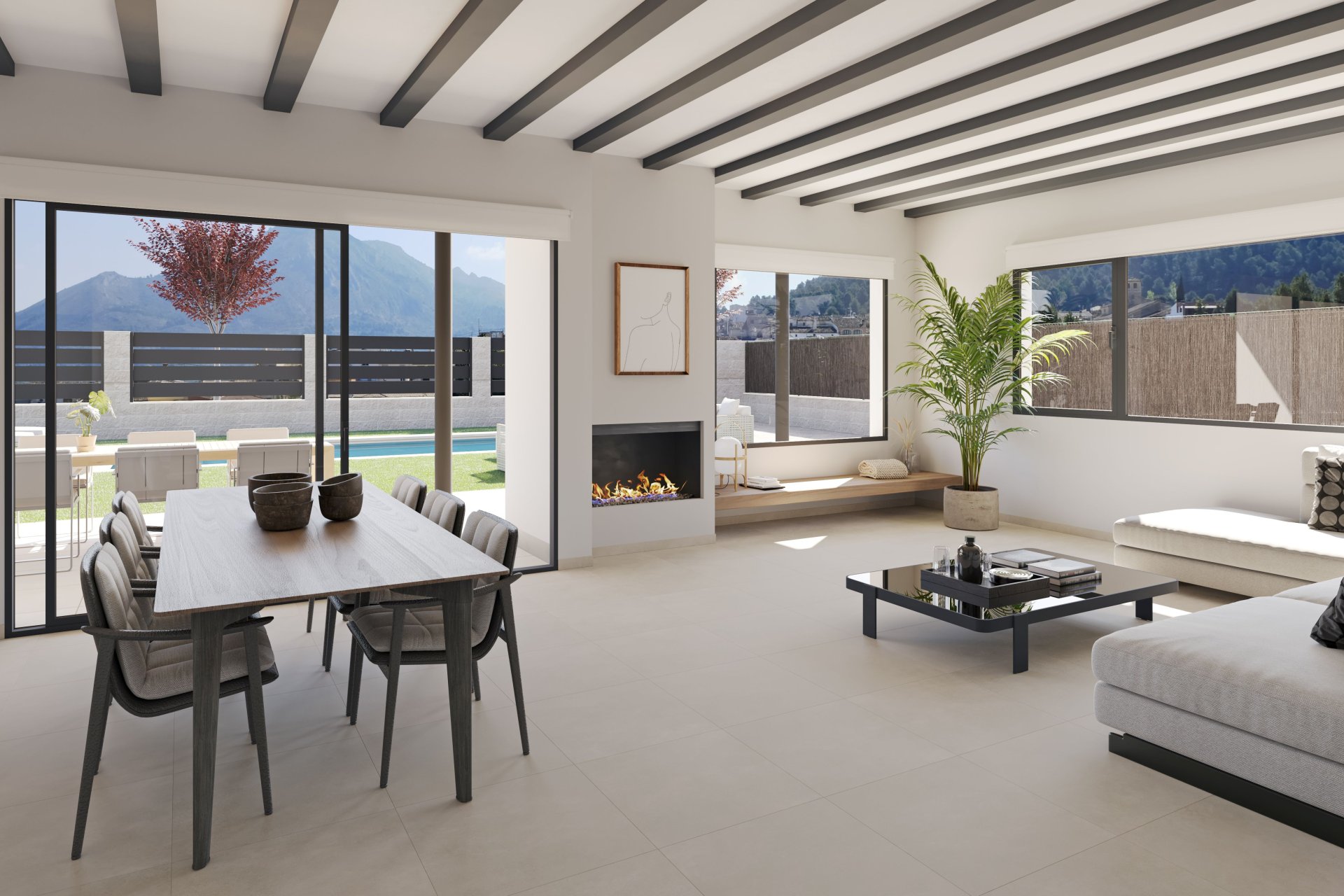 New Build - Detached villa - Penáguila - Costa Blanca North