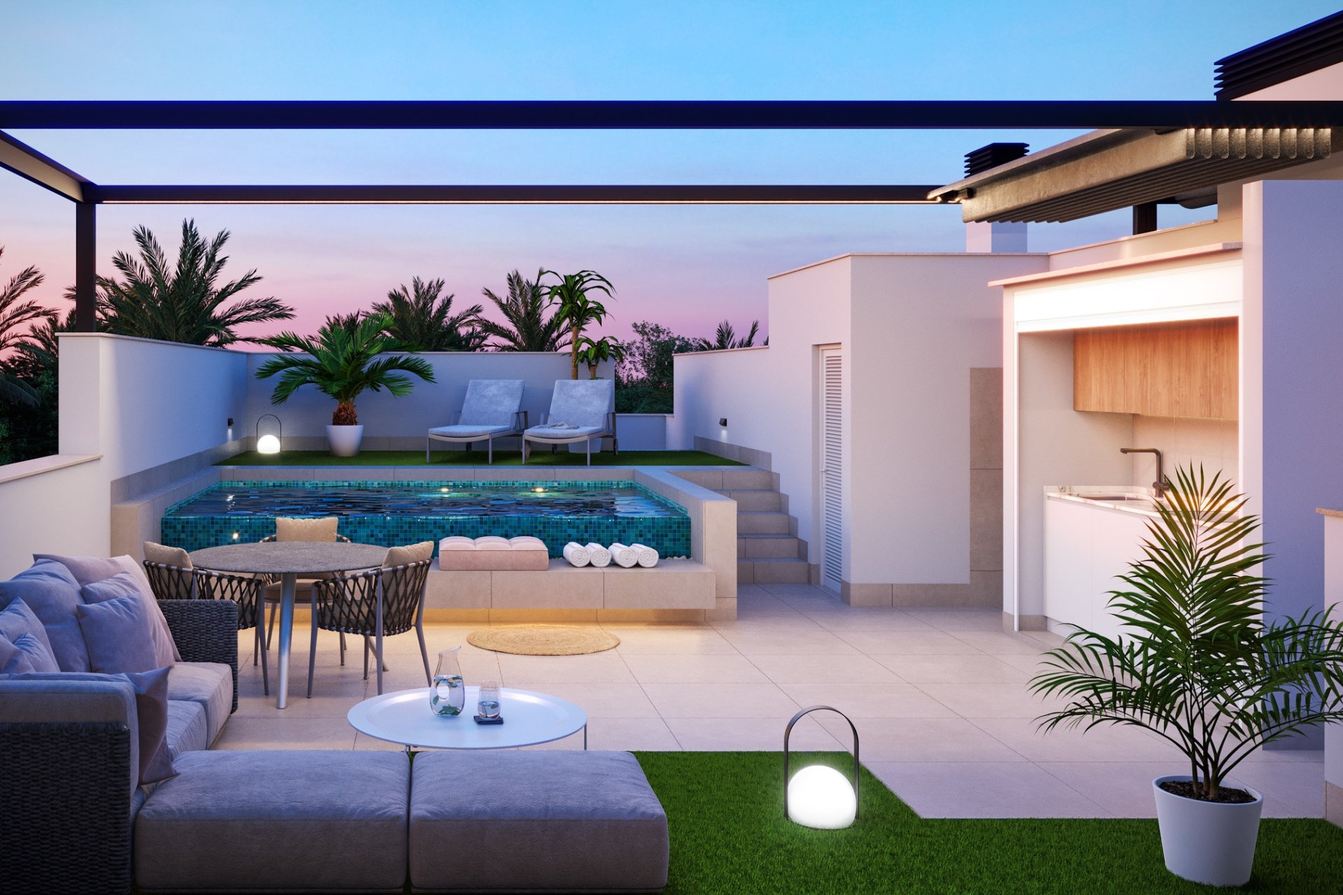 New Build - Ground-floor bungalow - Pilar de la Horadada - Costa Blanca South