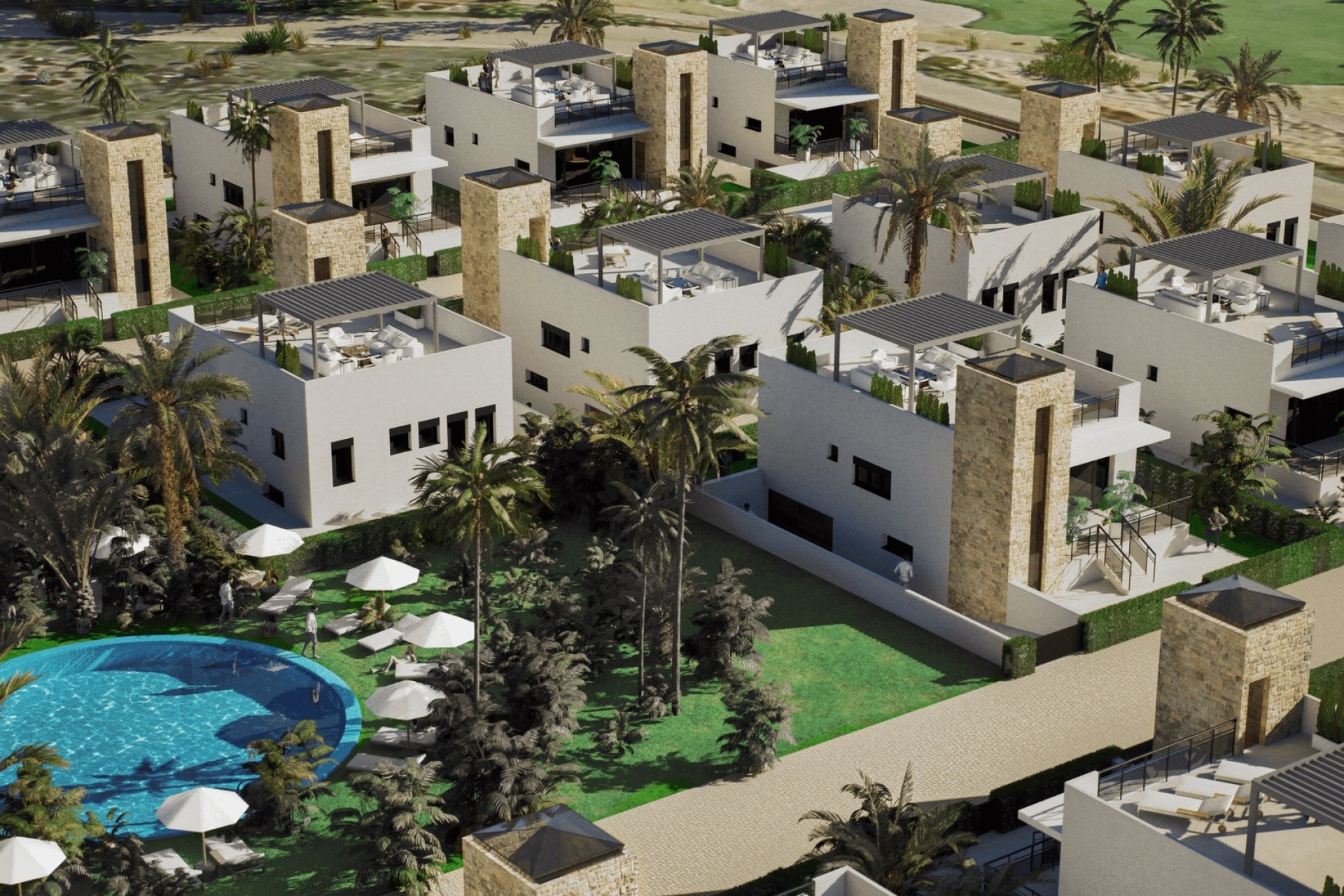 New Build - Detached villa - Camposol Golf - Costa Calida