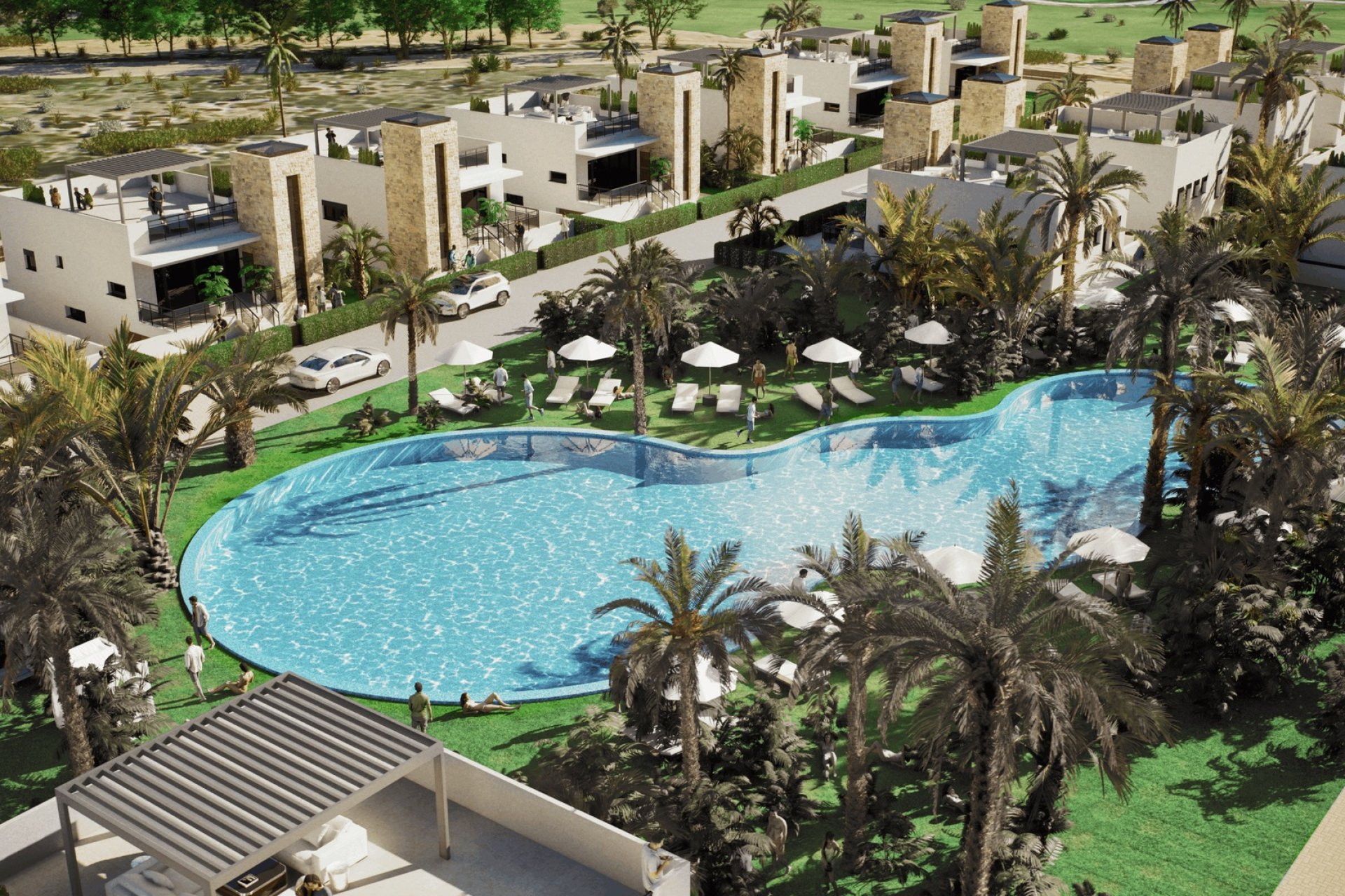 New Build - Detached villa - Camposol Golf - Costa Calida