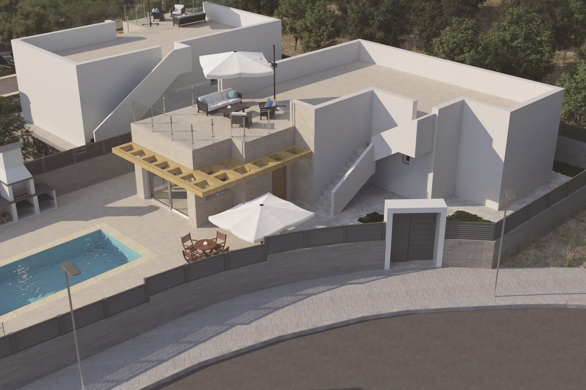 New Build - Detached villa - Polop - Costa Blanca North