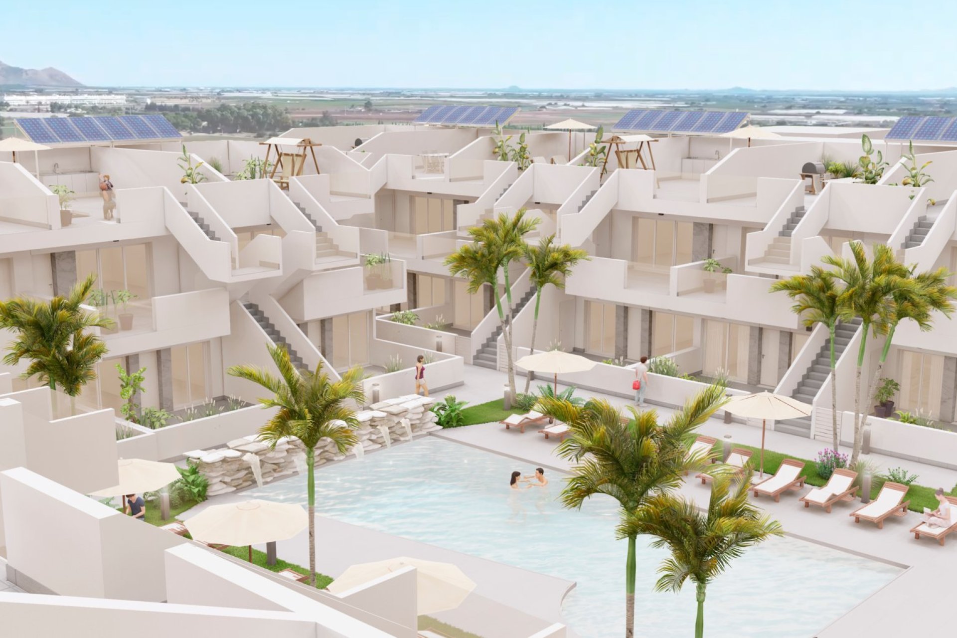 New Build - Ground-floor bungalow - Roldán - Costa Calida