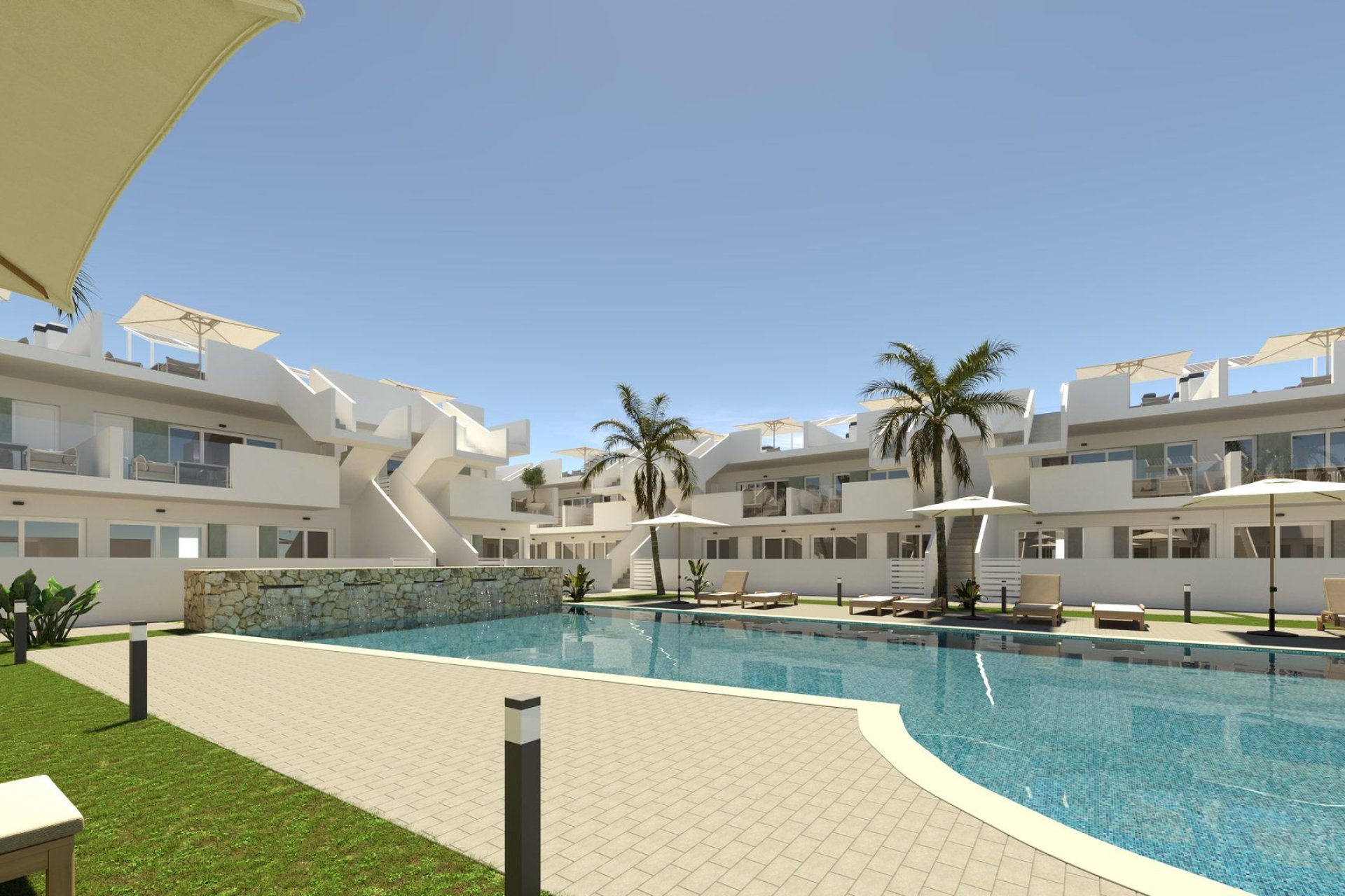 New Build - Ground-floor bungalow - Roldán - Costa Calida