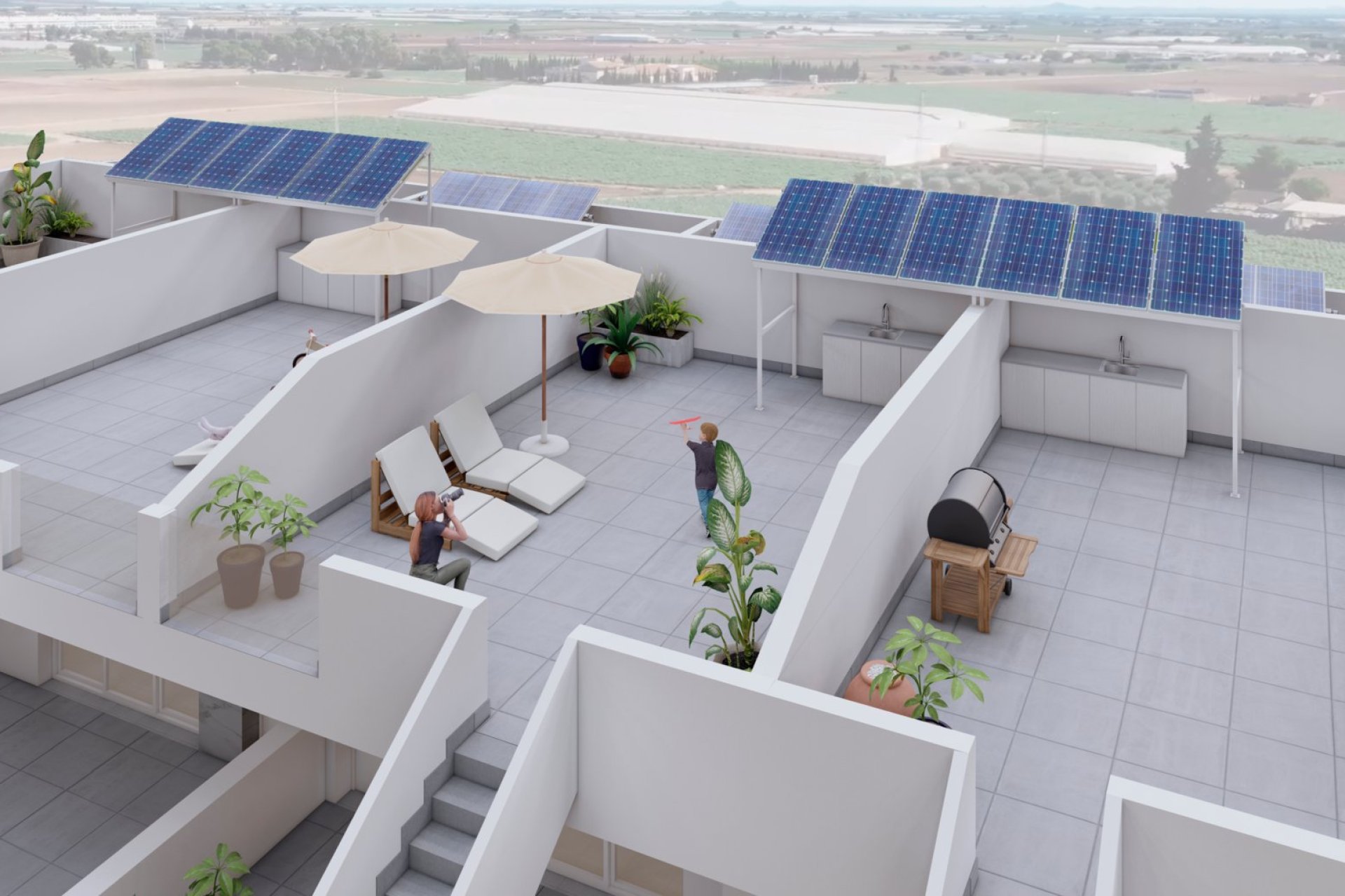 New Build - Ground-floor bungalow - Roldán - Costa Calida