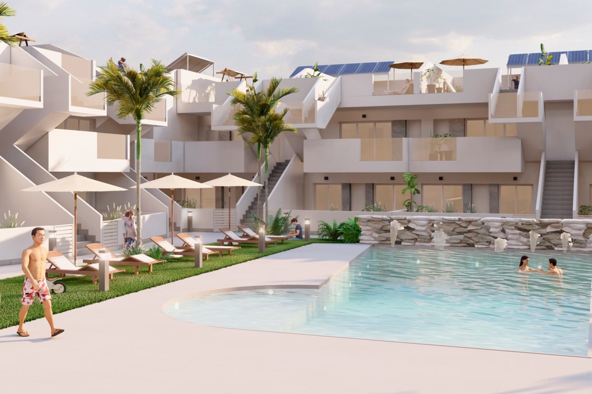 New Build - Upper-floor bungalow - Roldán - Costa Calida