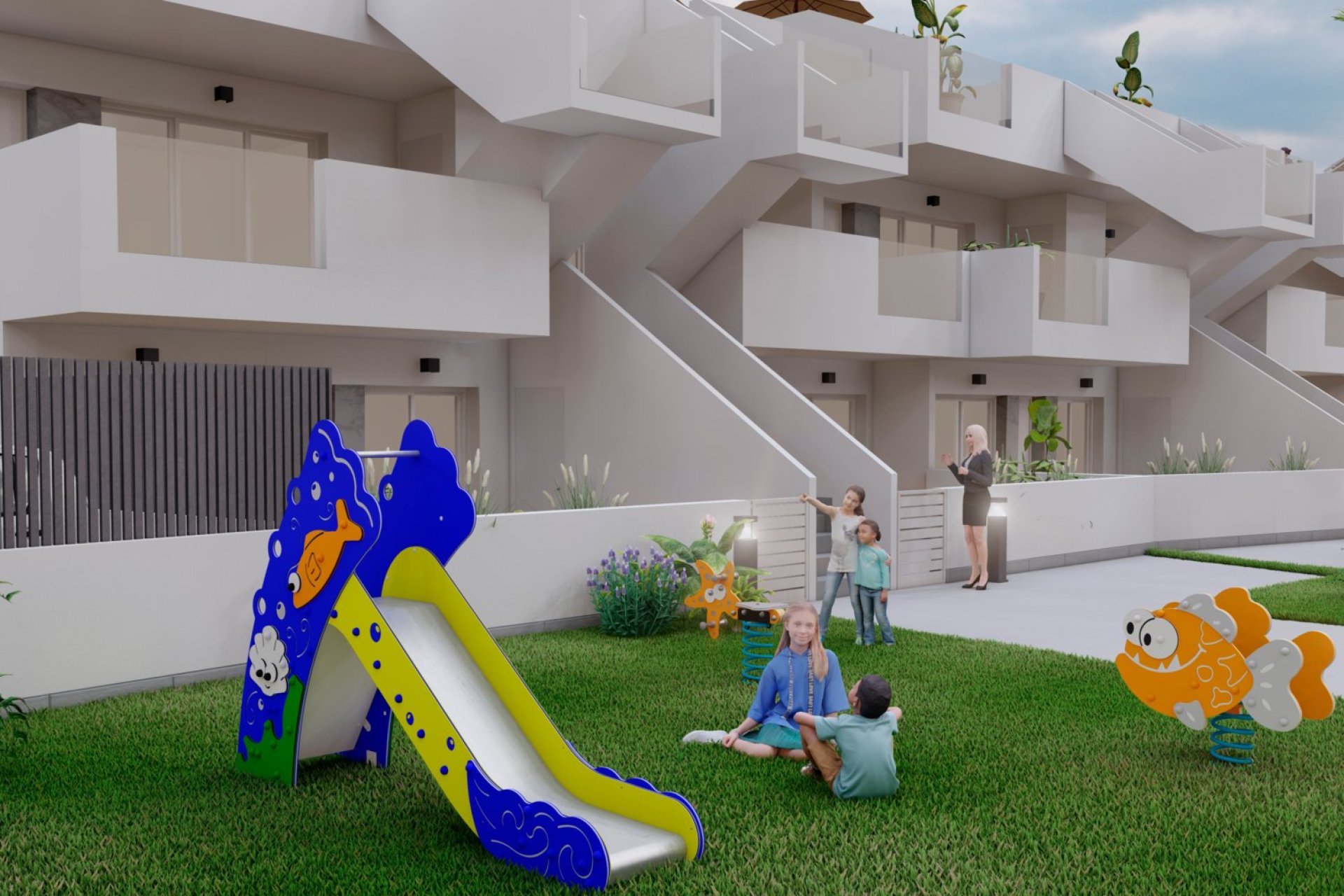 New Build - Upper-floor bungalow - Roldán - Costa Calida