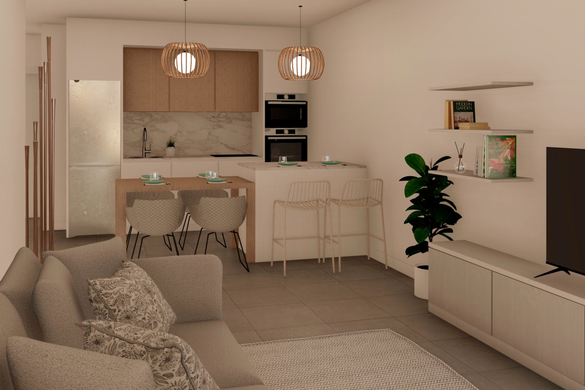 New Build - Upper-floor bungalow - Roldán - Costa Calida