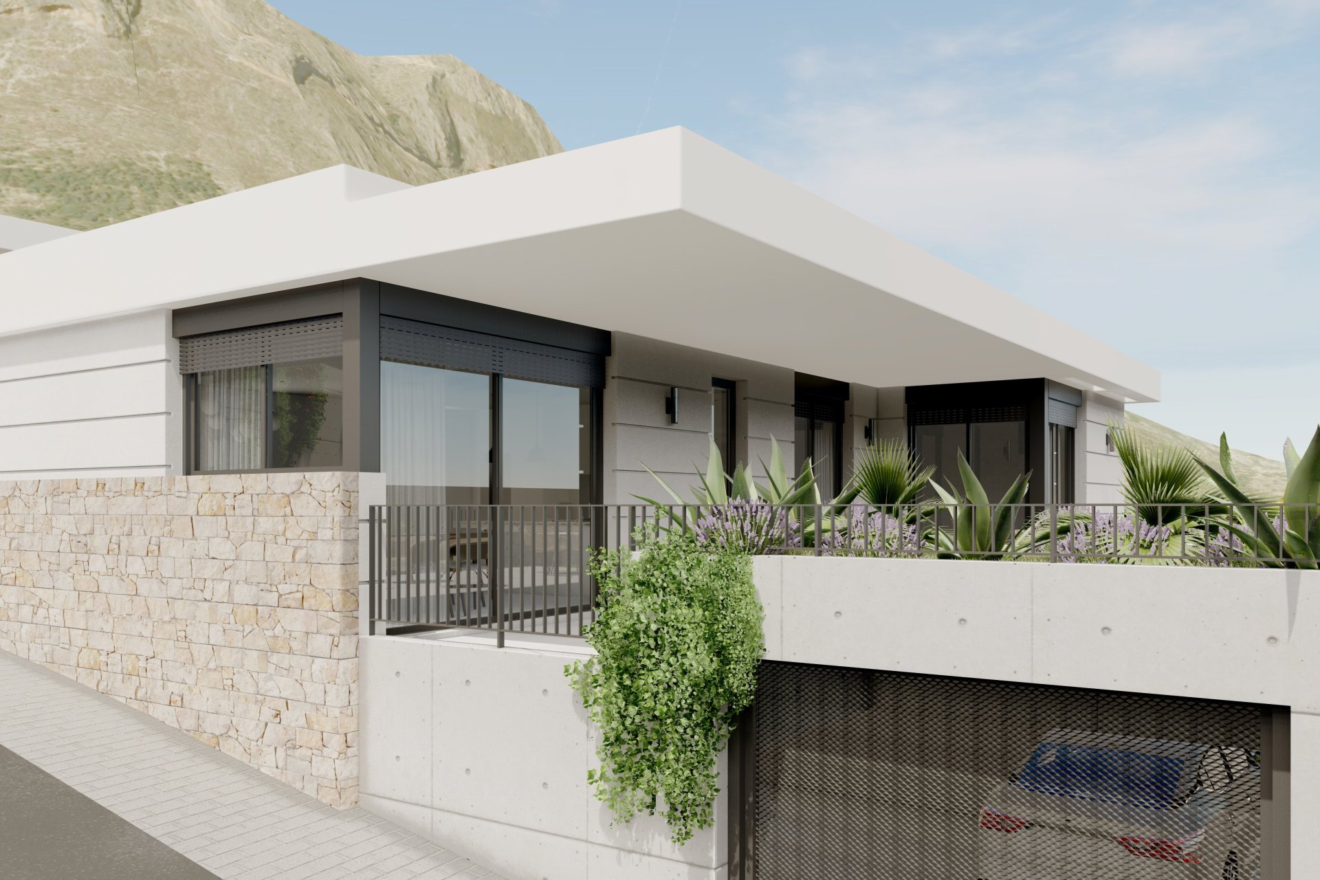 New Build - Detached villa - Polop - Costa Blanca North
