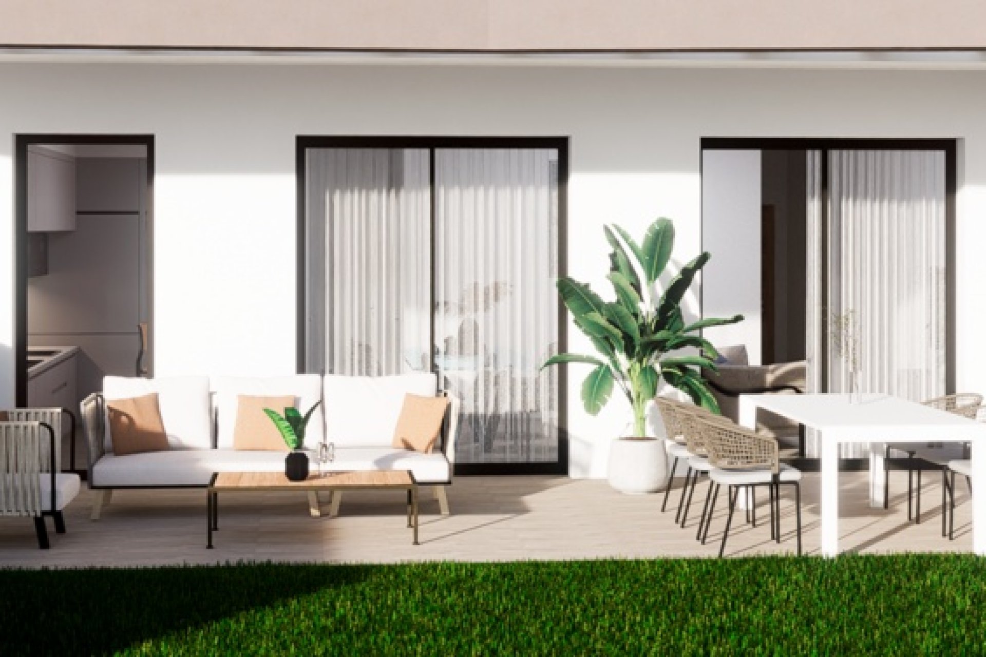 New Build - Ground-floor bungalow - Finestrat - Costa Blanca North
